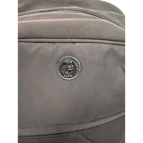 Joan & David Black Nylon Laptop Bag Backpack Travel Diaper Bag Hiking READ - Picture 4 of 13